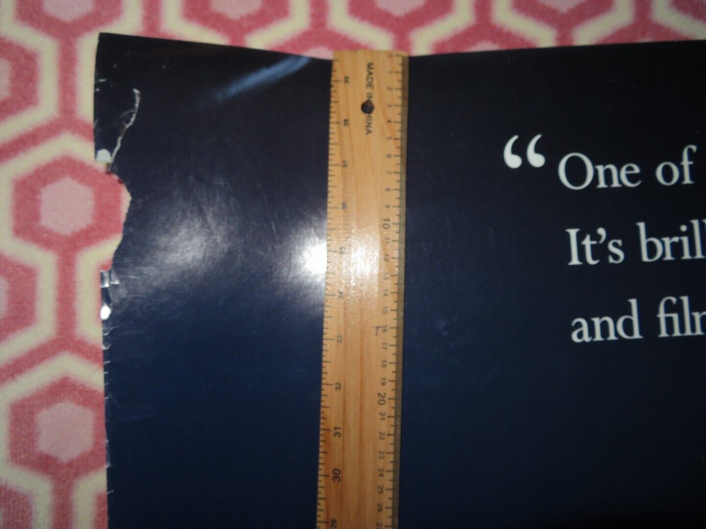 SHINE US ONE SHEET ROLLED POSTER GEOFFREY RUSH 1996 Movie posters