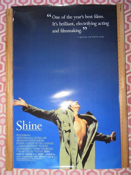 SHINE US ONE SHEET ROLLED POSTER GEOFFREY RUSH 1996 Movie posters