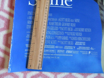 SHINE US ONE SHEET ROLLED POSTER GEOFFREY RUSH 1996 Movie posters