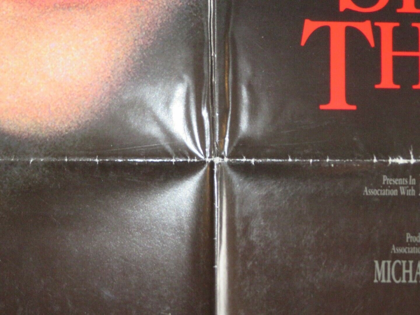 SHINING THROUGH FOLDED US ONE SHEET POSTER MICHAEL DOUGLAS MELANIE GRIFFITH '91 Movie posters