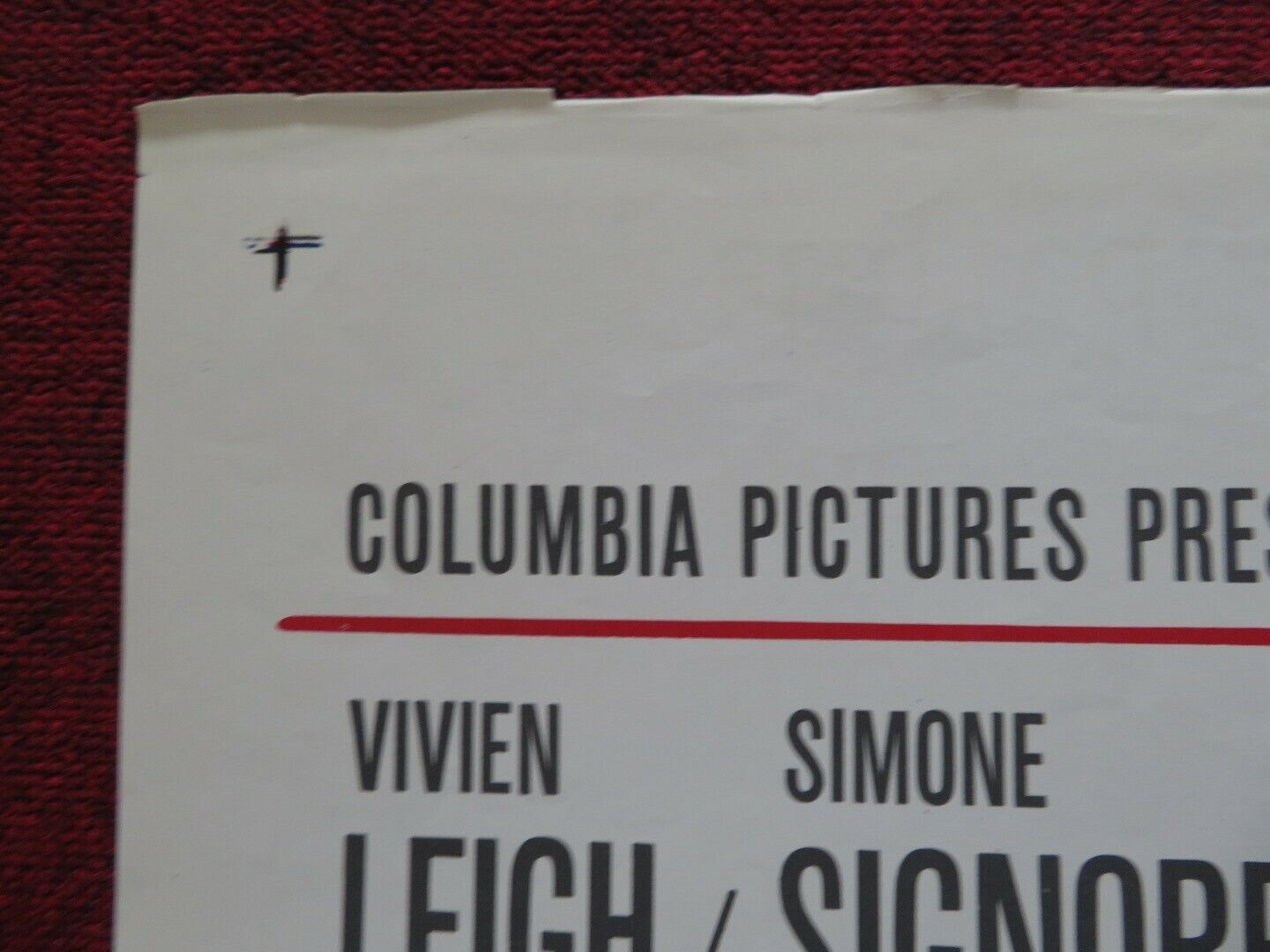 SHIP OF FOOLS FOLDED US ONE SHEET POSTER VIVIEN LEIGH SIMONE SIGNORET 1965 Movie posters