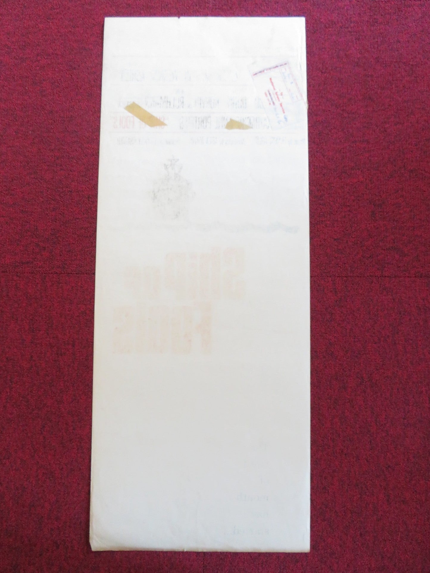 SHIP OF FOOLS US INSERT (14"x 36") POSTER VIVIEN LEIGH SIMONE SIGNORET 1965 Rendezvous Cinema Movie posters