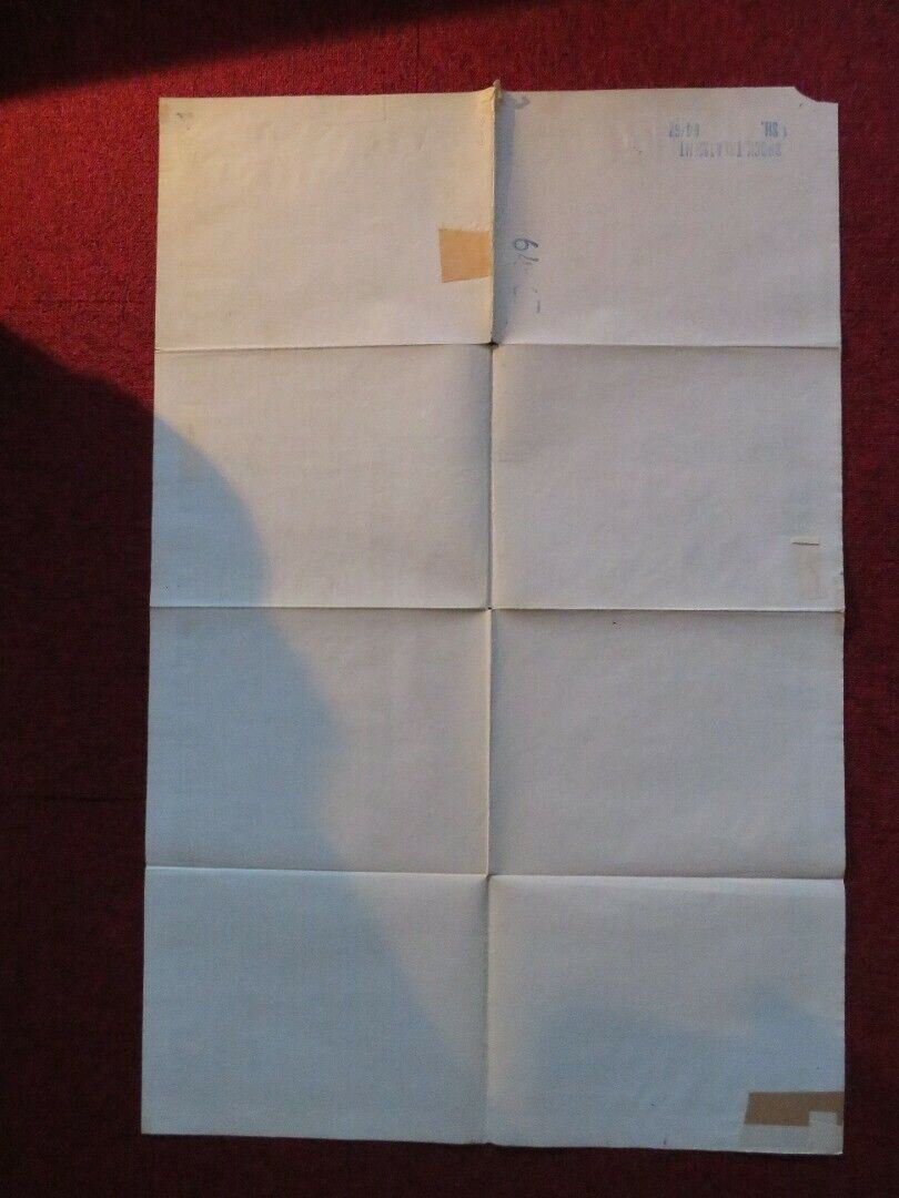SHOCK TREATMENT FOLDED US ONE SHEET POSTER STUART WHITMAN CAROL LYNLEY 1964 - Rendezvous Cinema