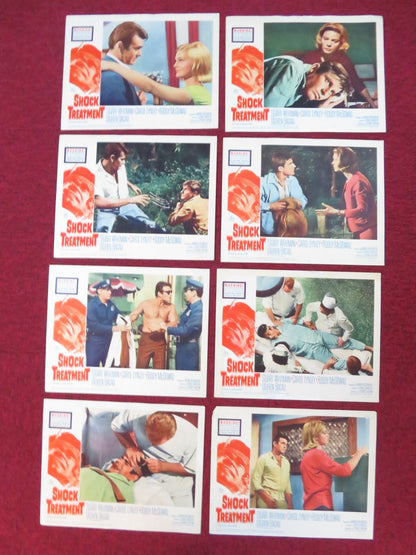 SHOCK TREATMENT US LOBBY CARD FULL SET STUART WHITMAN CAROL LYNLEY 1964 Rendezvous Cinema Movie posters
