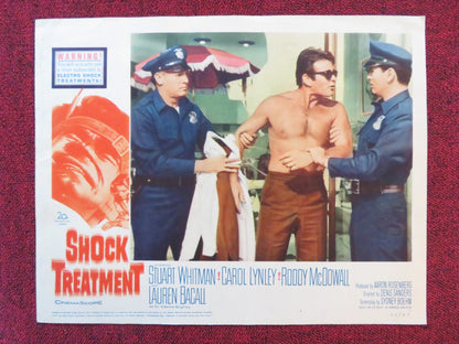 SHOCK TREATMENT US LOBBY CARD FULL SET STUART WHITMAN CAROL LYNLEY 1964 Rendezvous Cinema Movie posters