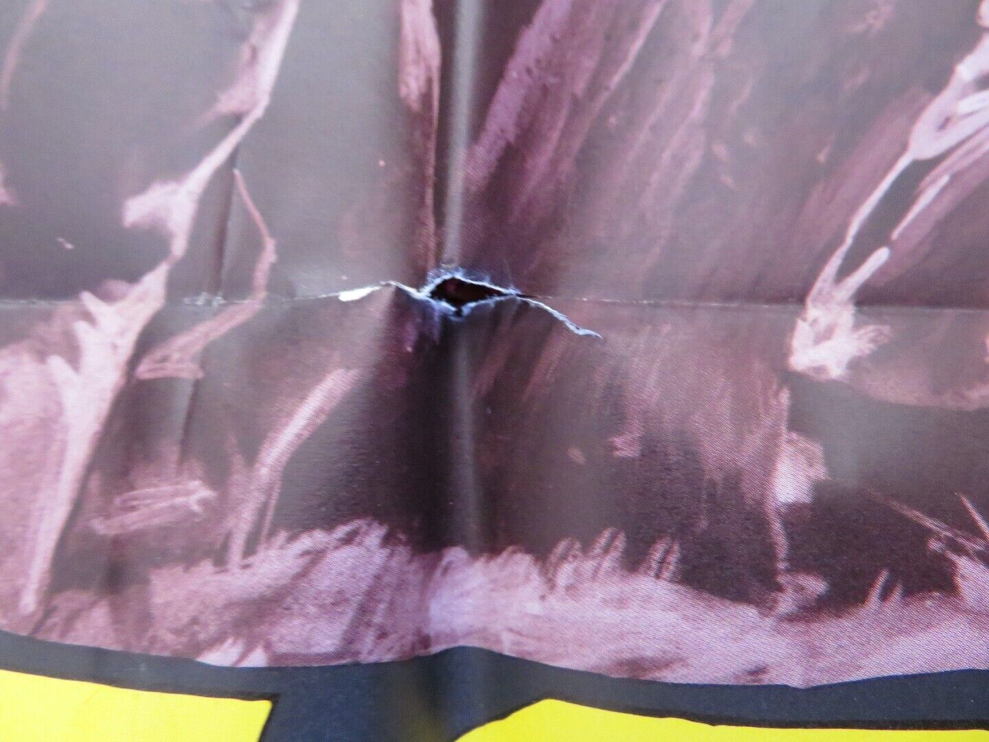SHOCK TROOPS ONE FOLDED US ONE SHEET POSTER CHARLES VANEL BRUNO CREMER 1968 Movie posters