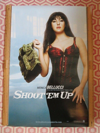 SHOOT 'EM UP 2 US ROLLED POSTER MONICA BELLUCCI 2007 Movie posters