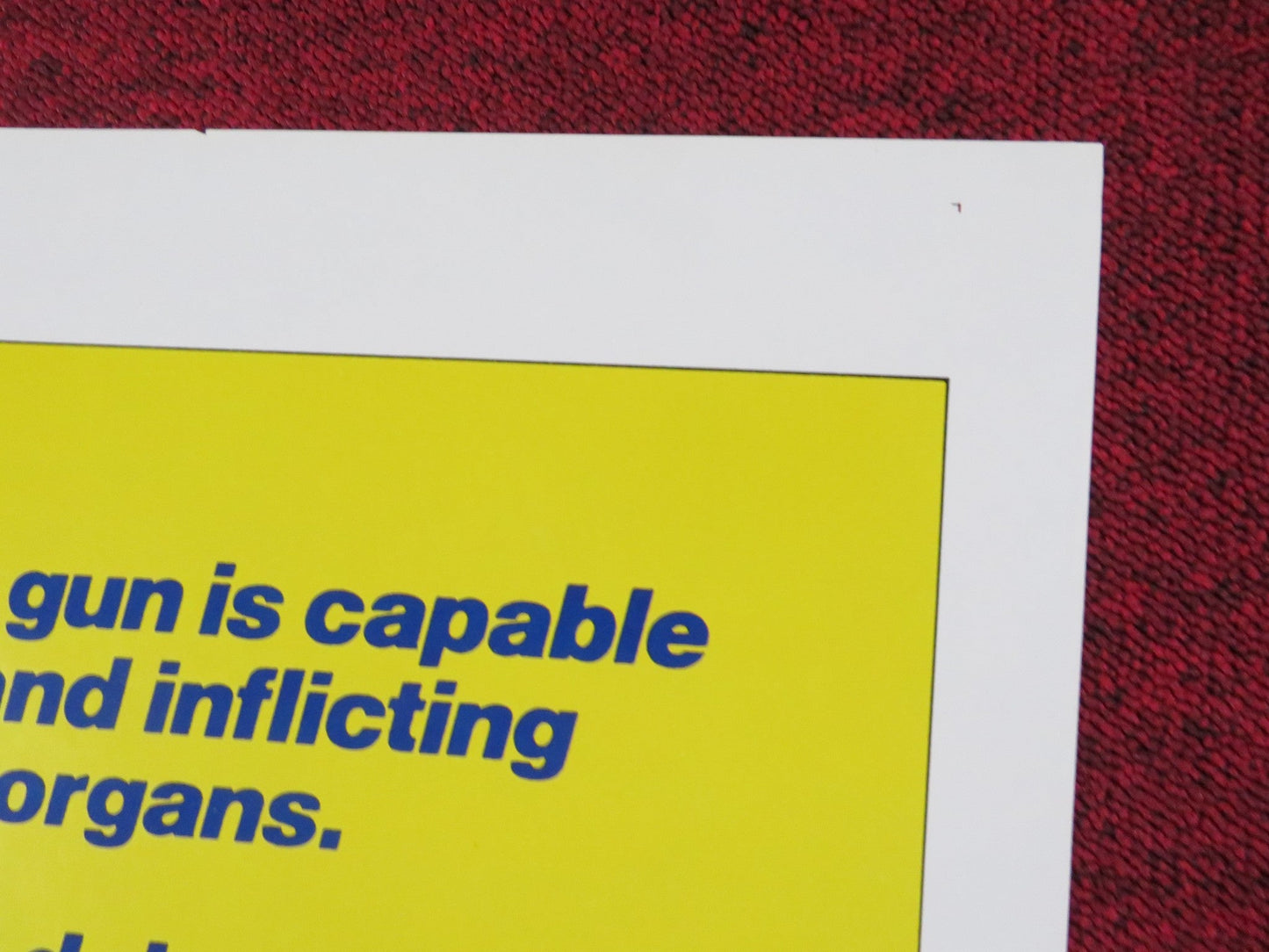 SHOOT FOLDED US ONE SHEET POSTER CLIFF ROBERTSON ERNEST BORGNINE 1976 Rendezvous Cinema Movie posters