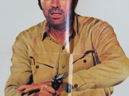 SHOOT OUT FOLDED US ONE SHEET POSTER GREGORY PECK PAT QUINN 1971 - Rendezvous Cinema