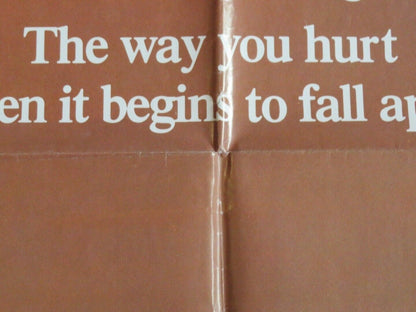 SHOOT THE MOON FOLDED US ONE SHEET POSTER ALBERT FINNEY DIANE KEATON 1981 Movie posters