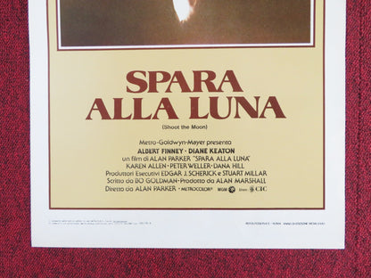 SHOOT THE MOON ITALIAN LOCANDINA POSTER ALBERT FINNEY DIANE KEATON 1982 Rendezvous Cinema Movie posters
