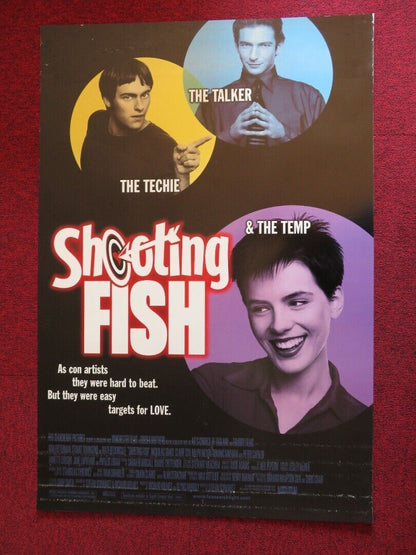 SHOOTING FISH US ONE SHEET ROLLED POSTER ROWENA COOPER SCOTT CHARLES 1997 Movie posters