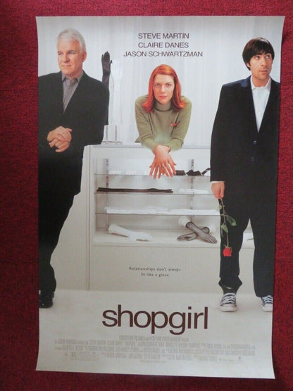 SHOPGIRL US ONE SHEET ROLLED POSTER STEVE MARTIN CLARE DANES 2005 Movie posters