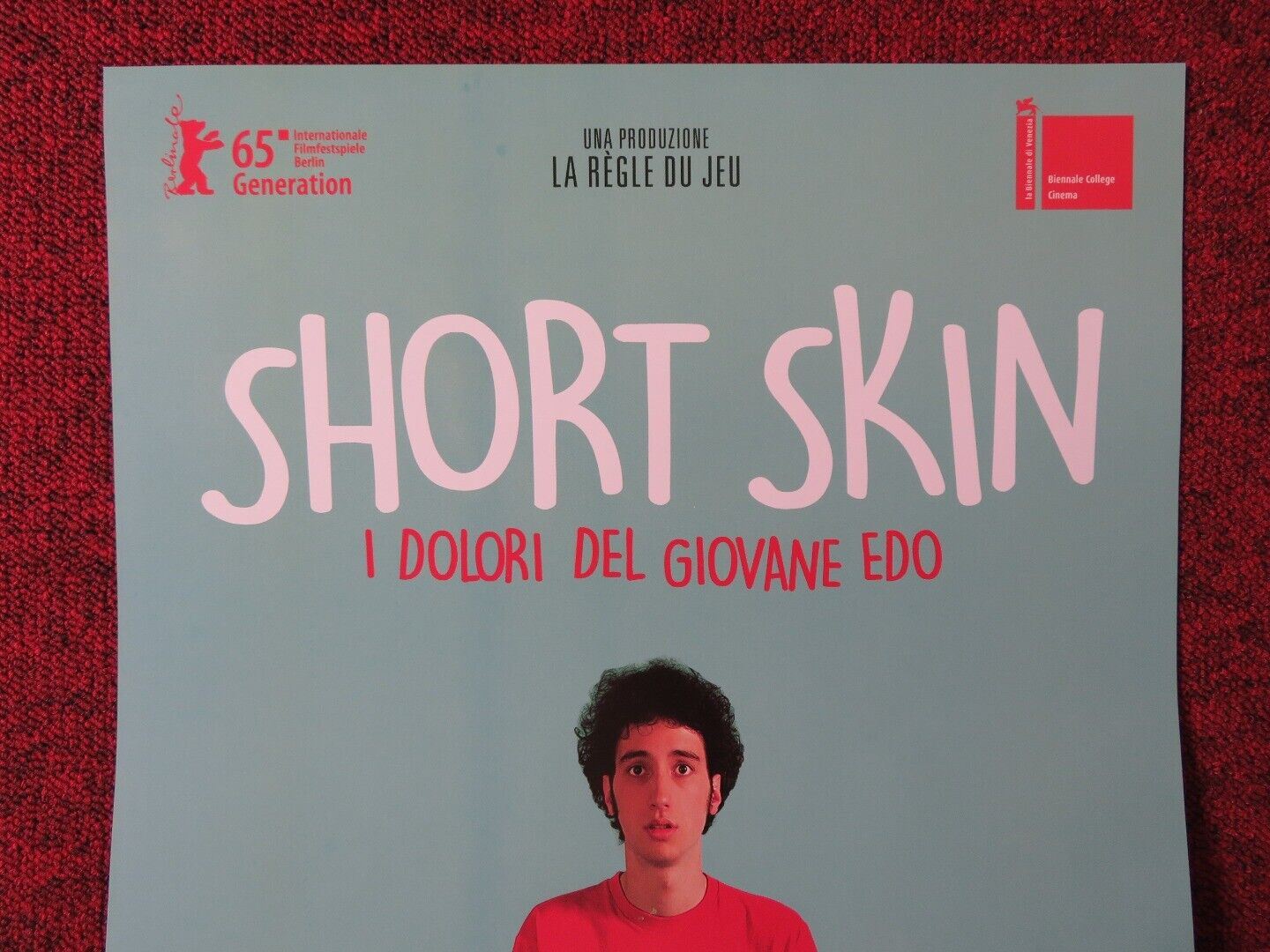 SHORT SKIN ITALIAN LOCANDINA (26.5"x12.5") POSTER MATTEO CREATINI 2014 Movie posters