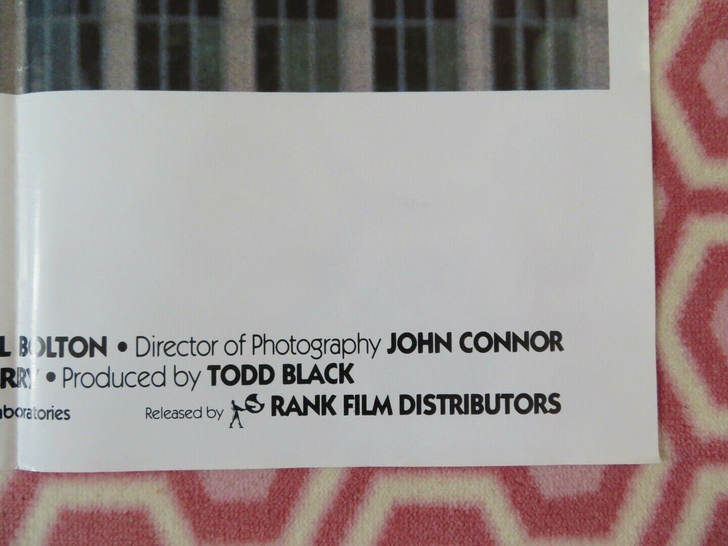 SHORT TIME BRITISH QUAD (30"x40") POSTER DABNEY COLEMAN TERI GARR JOE PANTOLIANO Movie posters