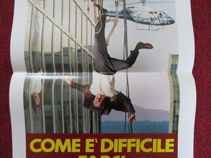 SHORT TIME ITALIAN LOCANDINA POSTER DABNEY COLEMAN MATT FREWER 1990 Rendezvous Cinema Movie posters