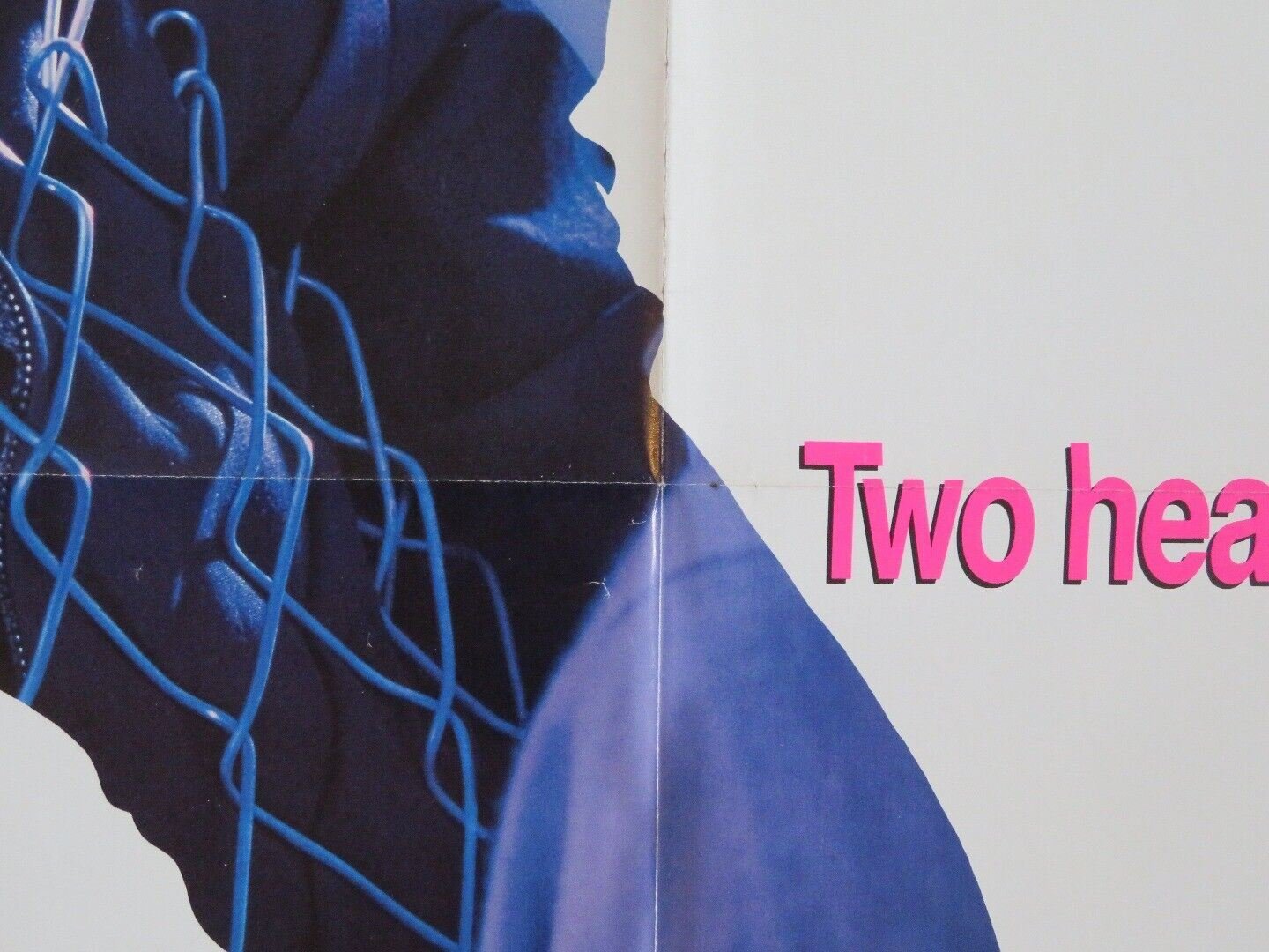 SHOUT FOLDED US ONE SHEET POSTER JAMES WALTERS HEATHER GRAHAM 1991 Movie posters