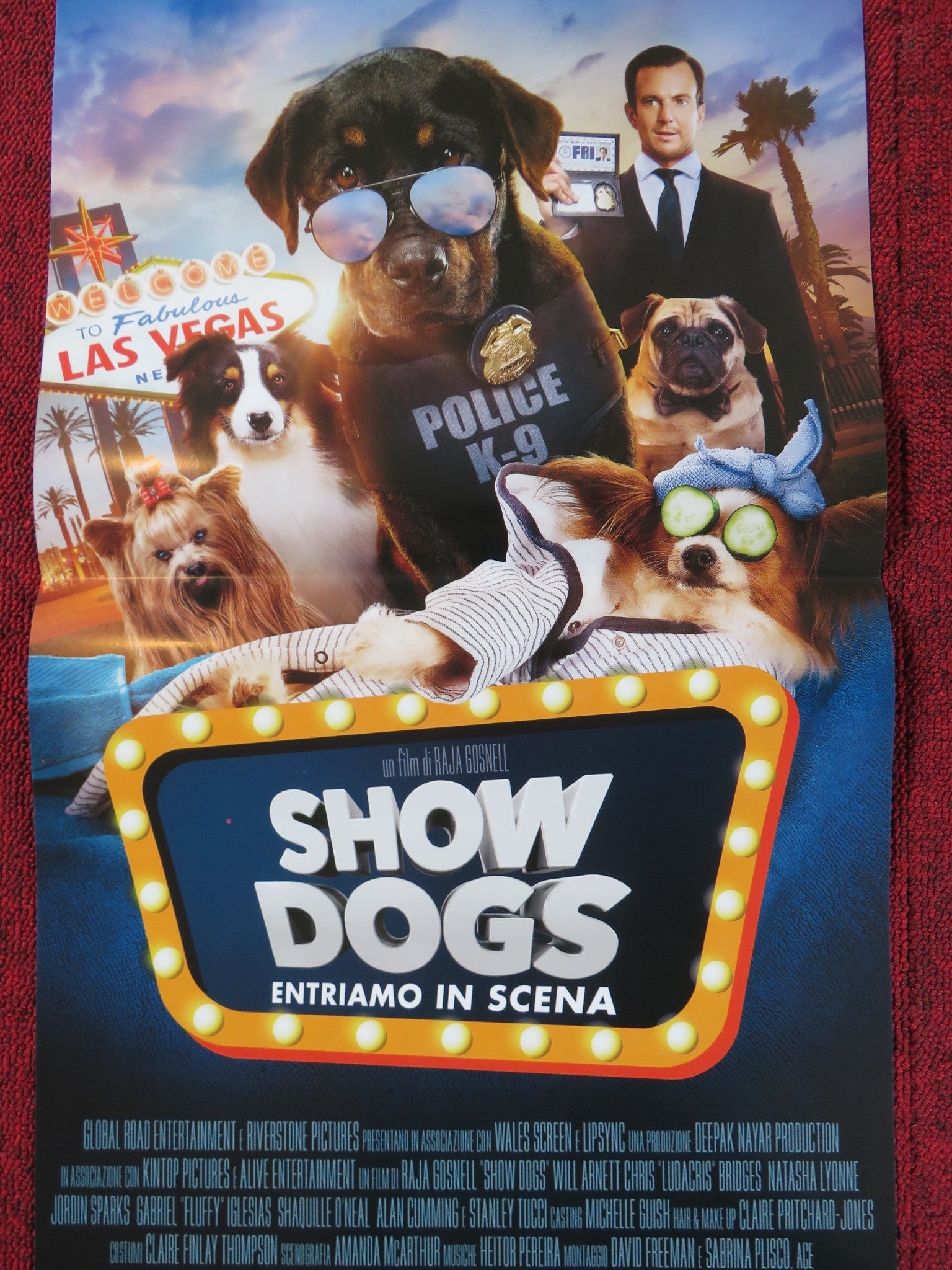 SHOW DOGS - ENTRIAMO IN SCENA ITALIAN LOCANDINA POSTER WILL ARNETT LUDACRIS 2018 Rendezvous Cinema Movie posters