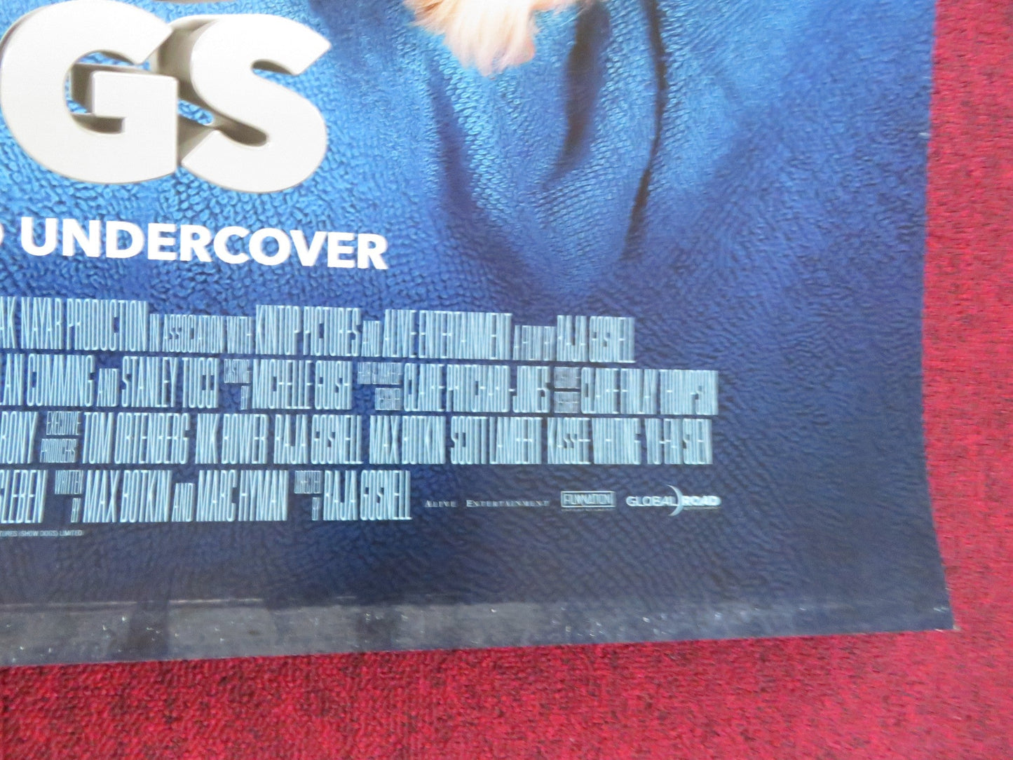 SHOW DOGS US ONE SHEET ROLLED POSTER WILL ARNETT NATASHA LYONNE 2018 Rendezvous Cinema Movie posters