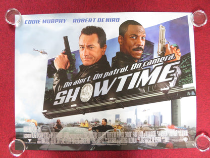 SHOWTIME UK QUAD (30"x 40") ROLLED POSTER EDDIE MURPHY ROBERT DENIRO 2002 Rendezvous Cinema Movie posters
