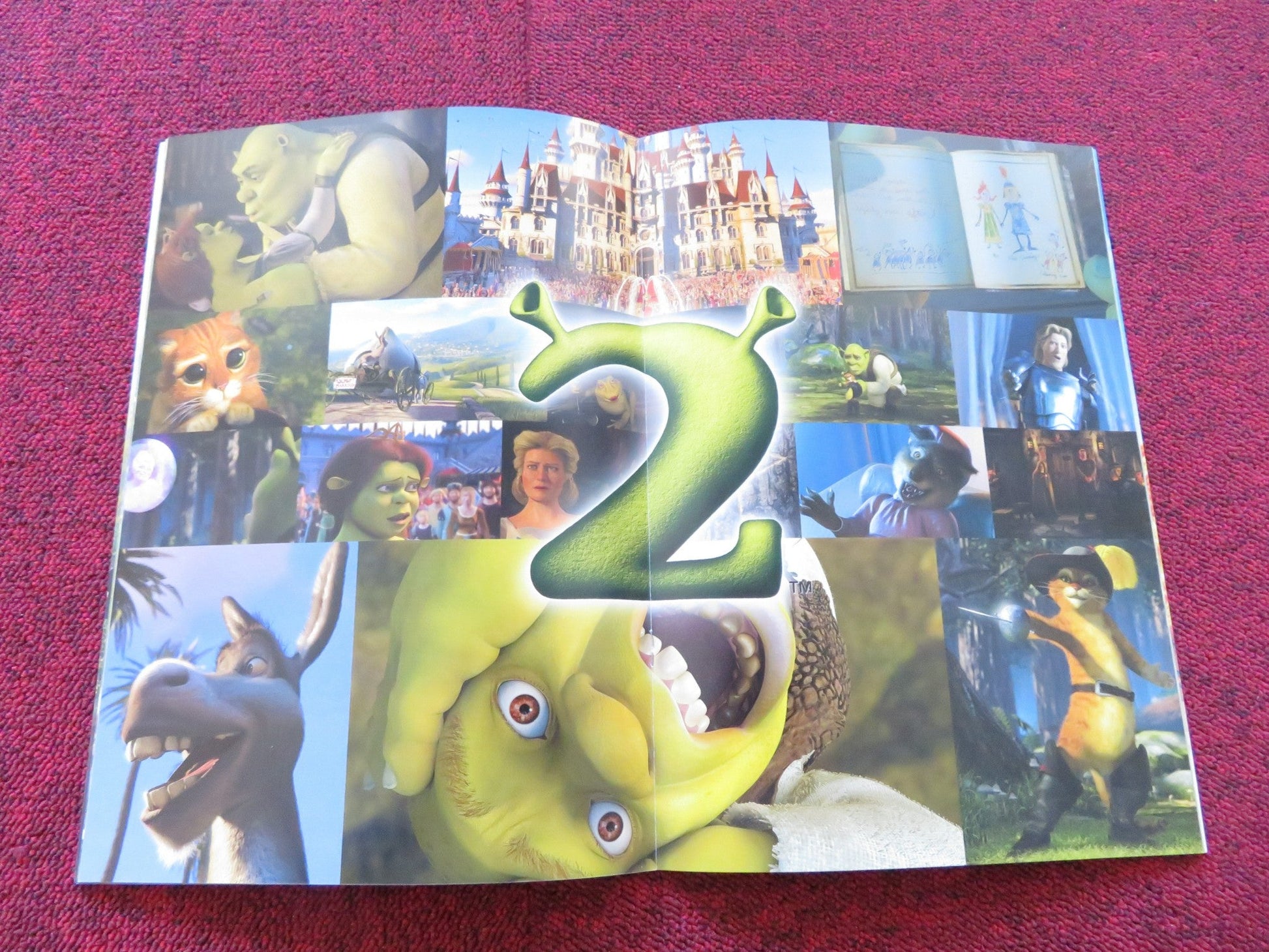 SHREK 2 JAPANESE BROCHURE / PRESS BOOK MIKE MYERS EDDIE MURPHY 2004 Rendezvous Cinema Movie posters