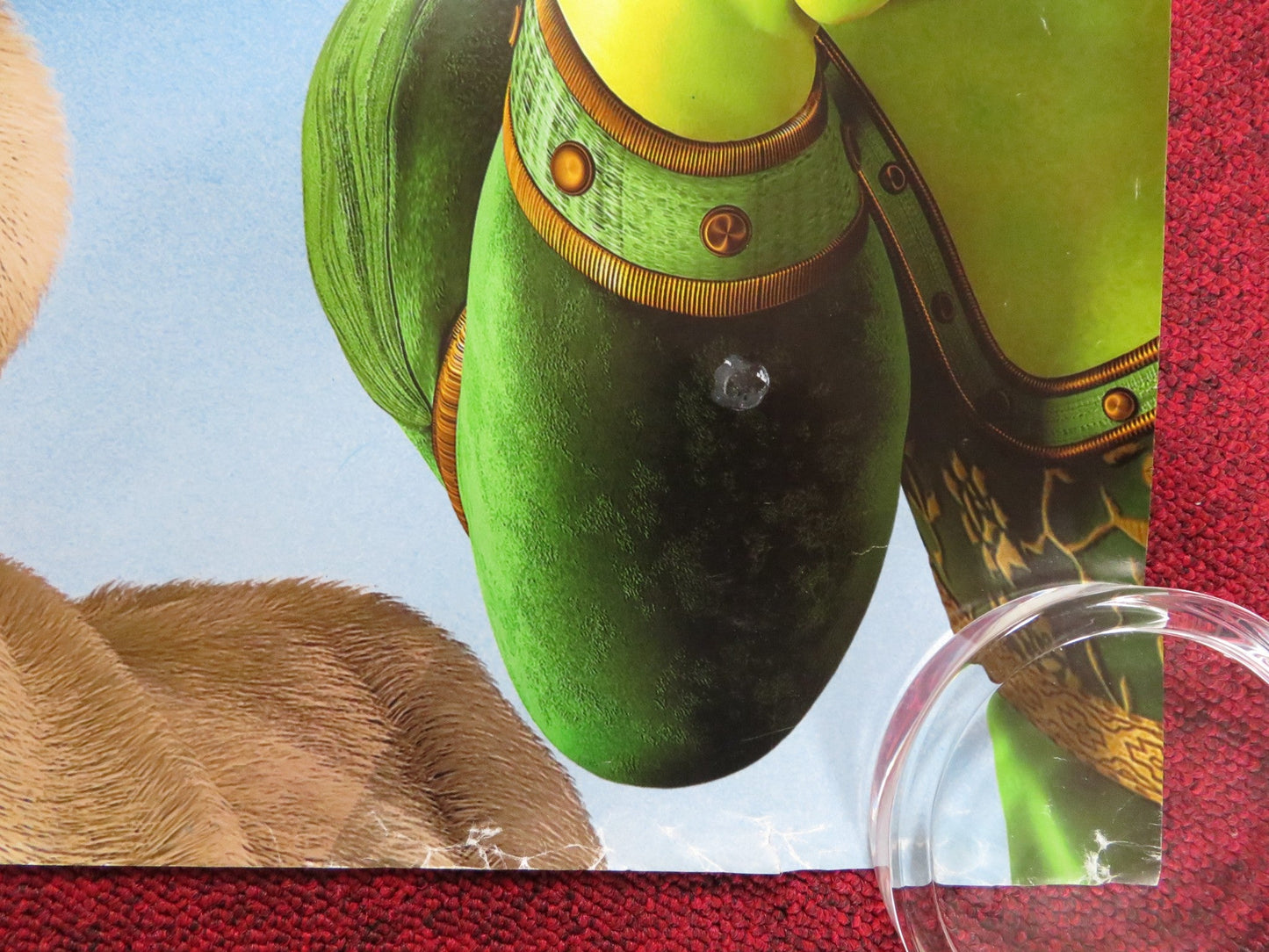 SHREK 2 UK QUAD (30"x 40") ROLLED POSTER MIKE MYERS EDDIE MURPHY 2004 Rendezvous Cinema Movie posters