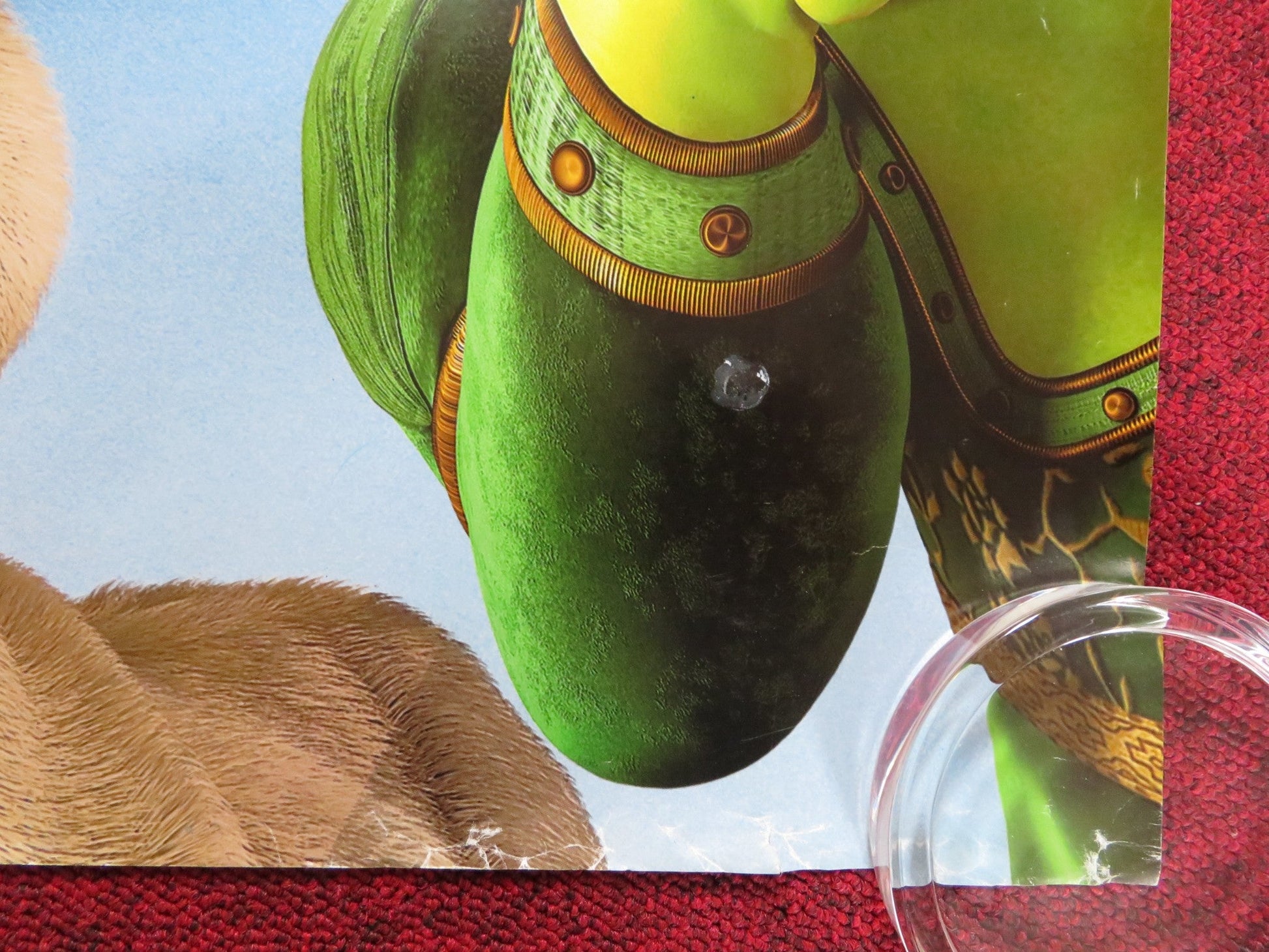 SHREK 2 UK QUAD (30"x 40") ROLLED POSTER MIKE MYERS EDDIE MURPHY 2004 Rendezvous Cinema Movie posters