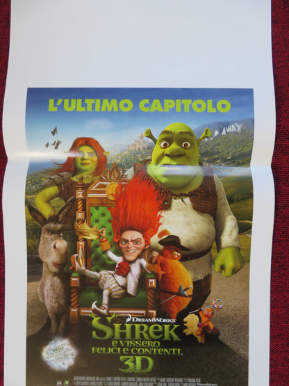 SHREK FOREVER AFTER ITALIAN LOCANDINA (27.5"x13") POSTER MIKE MYERS 2010 Rendezvous Cinema Movie posters