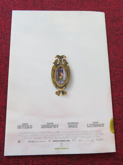 SHREK JAPANESE BROCHURE / PRESS BOOK MIKE MYERS EDDIE MURPHY 2001 Rendezvous Cinema Movie posters