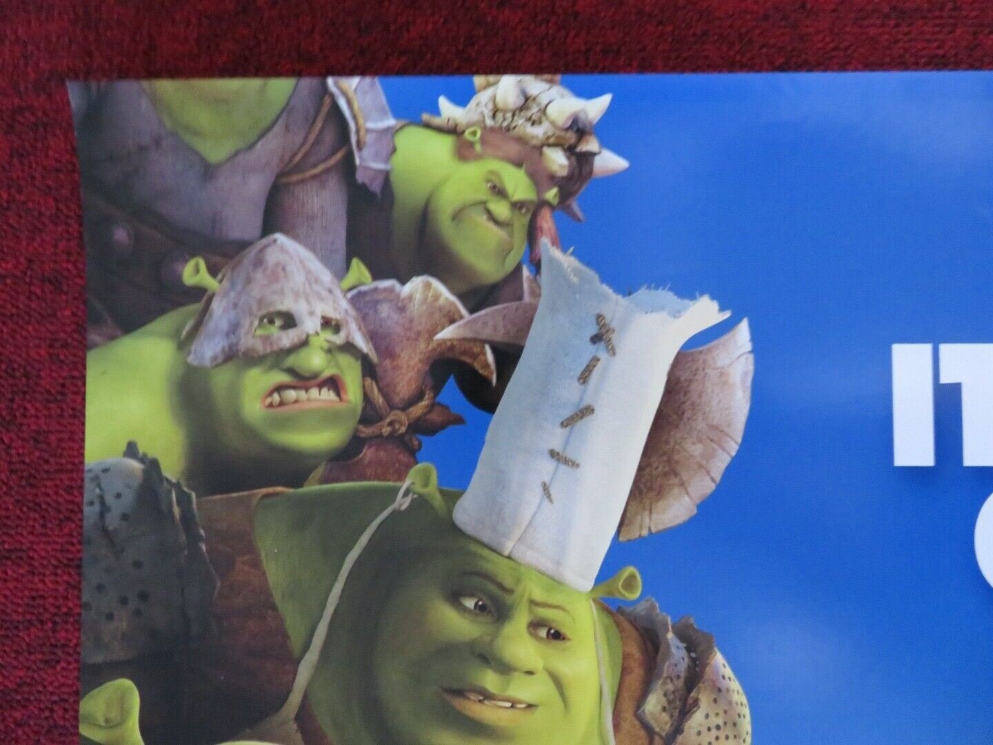 SHREK THE FINAL CHAPTER 3D US ONE SHEET ROLLED POSTER MIKE MYERS 2010 Movie posters