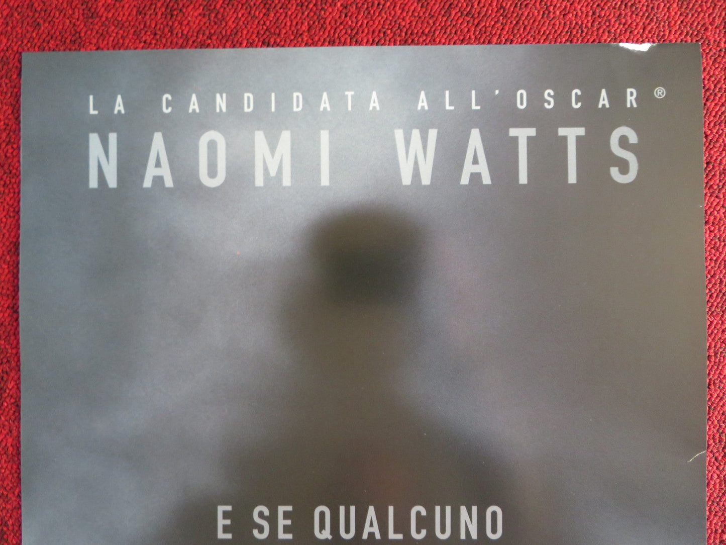 SHUT IN ITALIAN LOCANDINA POSTER NAOMI WATTS OLIVER PLATT 2016 Rendezvous Cinema Movie posters