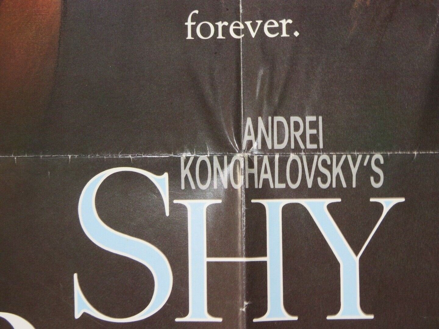 SHY PEOPLE FOLDED US ONE SHEET POSTER CANNON J CLAYBURGH B HERSHEY 1987 Movie posters