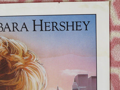 SHY PEOPLE FOLDED US ONE SHEET POSTER CANNON J CLAYBURGH B HERSHEY 1987 Movie posters