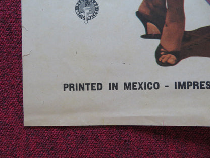 SI QUIERO FOLDED MEXICAN POSTER RODOLFO DE ANDA JULISSA 1967 Rendezvous Cinema Movie posters