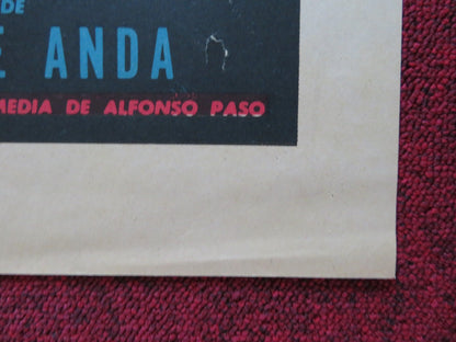 SI QUIERO FOLDED MEXICAN POSTER RODOLFO DE ANDA JULISSA 1967 Rendezvous Cinema Movie posters