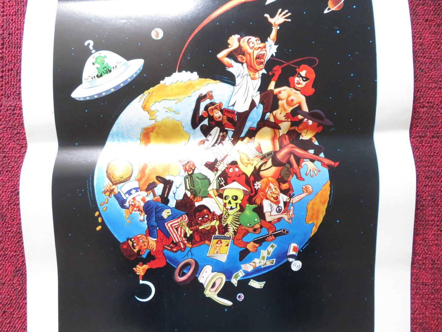 SIAMO FATTI COSI: AIUTO! ITALIAN LOCANDINA POSTER SANDRO GHIANI 1980 Rendezvous Cinema Movie posters