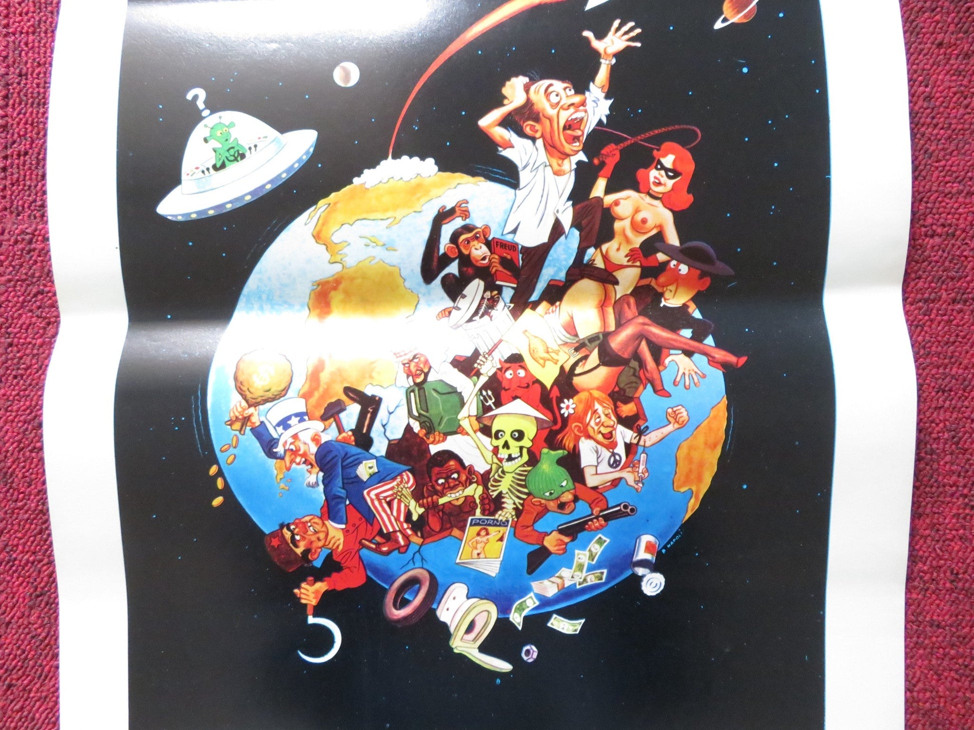 SIAMO FATTI COSI: AIUTO! ITALIAN LOCANDINA POSTER SANDRO GHIANI 1980 Rendezvous Cinema Movie posters