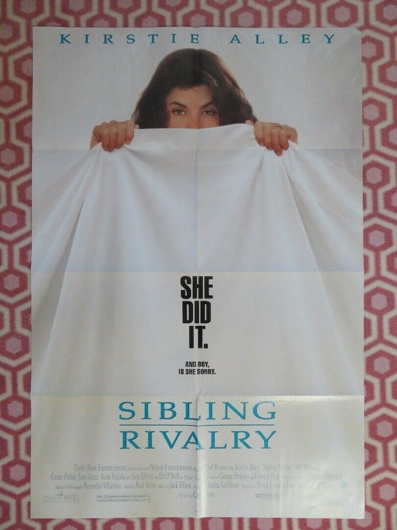 SIBLING RIVALRY US ONE SHEET POSTER KIRSTIE ALLEY BULL PULLMAN 1990 Movie posters
