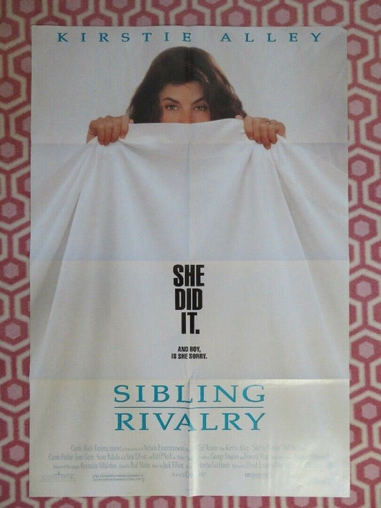 SIBLING RIVALRY US ONE SHEET POSTER KIRSTIE ALLEY BULL PULLMAN 1990 Movie posters