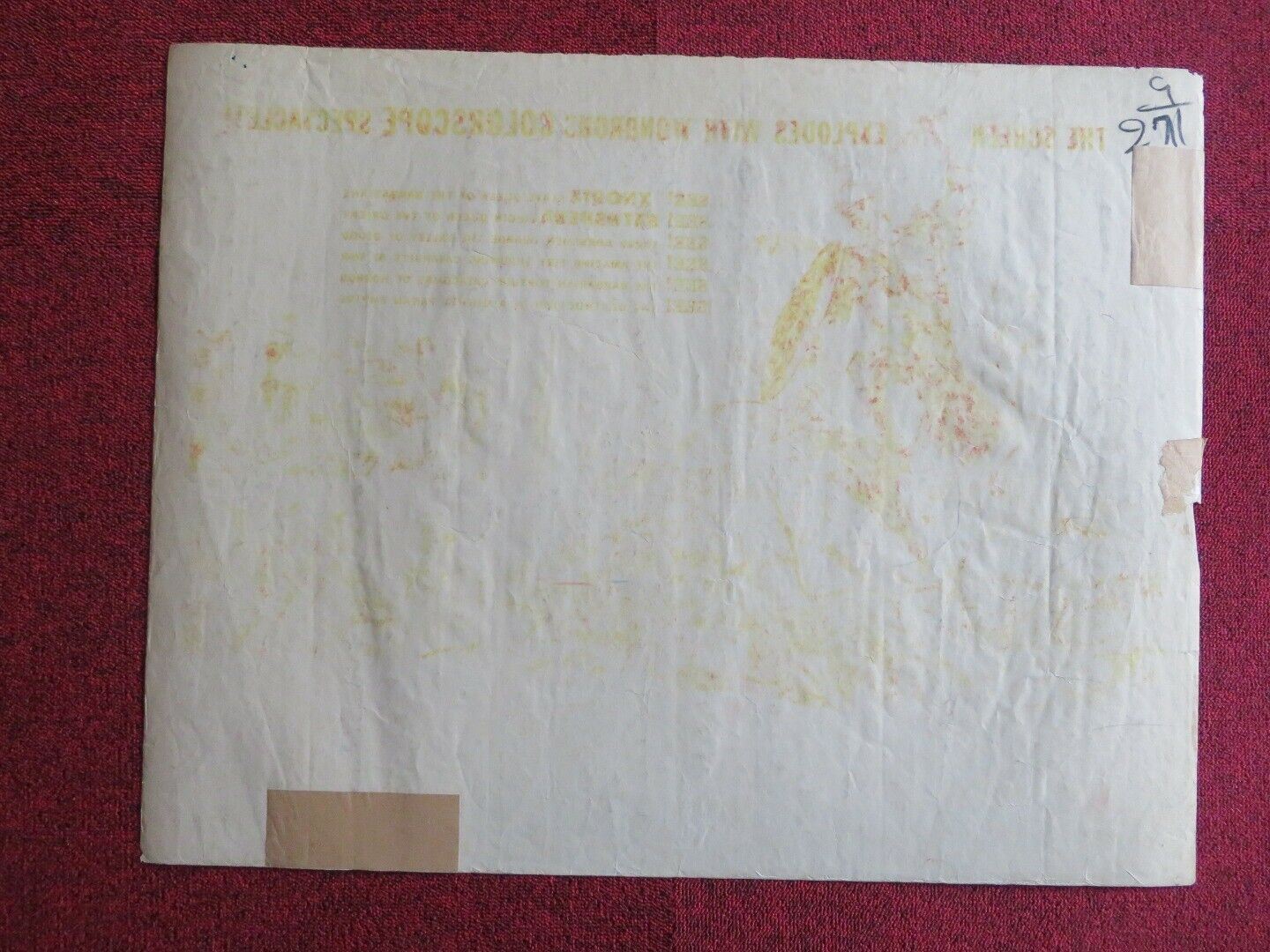 SIGN OF THE GLADIATOR US HALF SHEET (22"x 28") POSTER ANITA EKBERG 1959 Movie posters