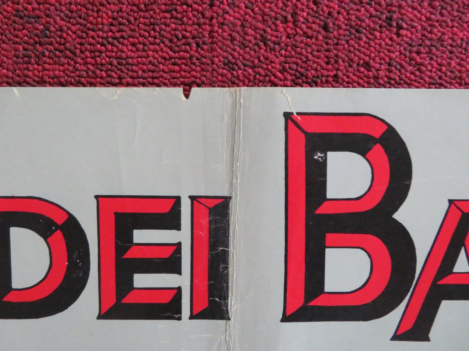 SIGN OF THE PAGAN - B ITALIAN FOTOBUSTA POSTER JACK PALANCE JEFF CHANDLER 1955 Rendezvous Cinema Movie posters