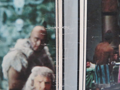 SIGN OF THE PAGAN - B ITALIAN FOTOBUSTA POSTER JACK PALANCE JEFF CHANDLER 1955 Rendezvous Cinema Movie posters