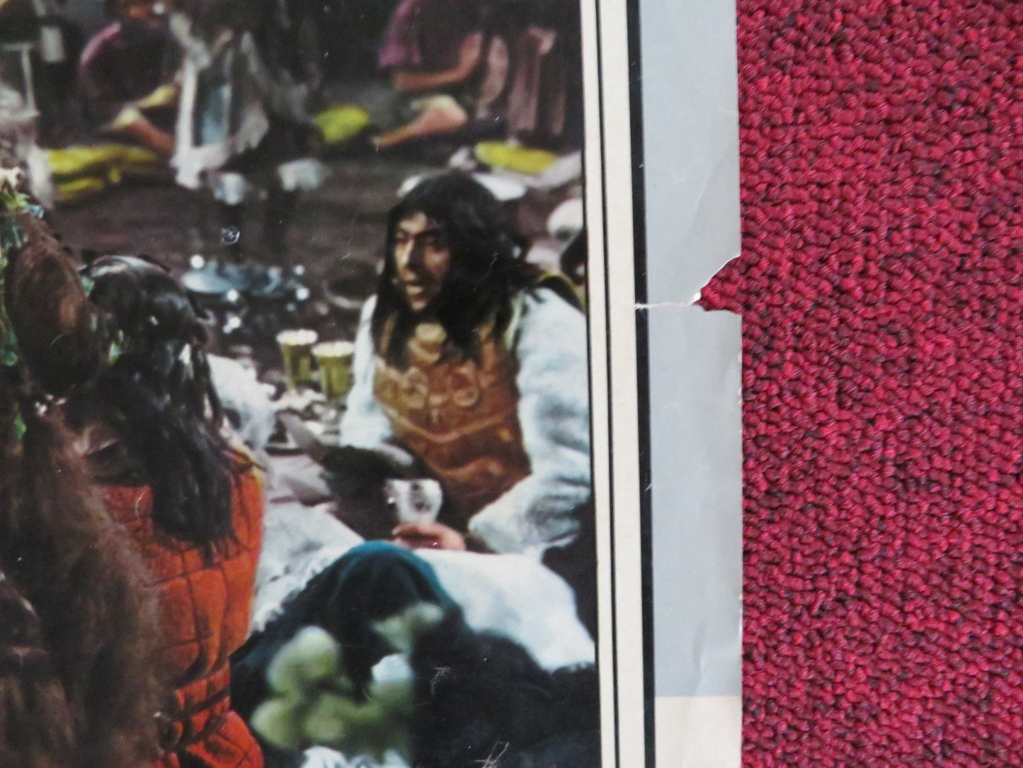 SIGN OF THE PAGAN - B ITALIAN FOTOBUSTA POSTER JACK PALANCE JEFF CHANDLER 1955 Rendezvous Cinema Movie posters