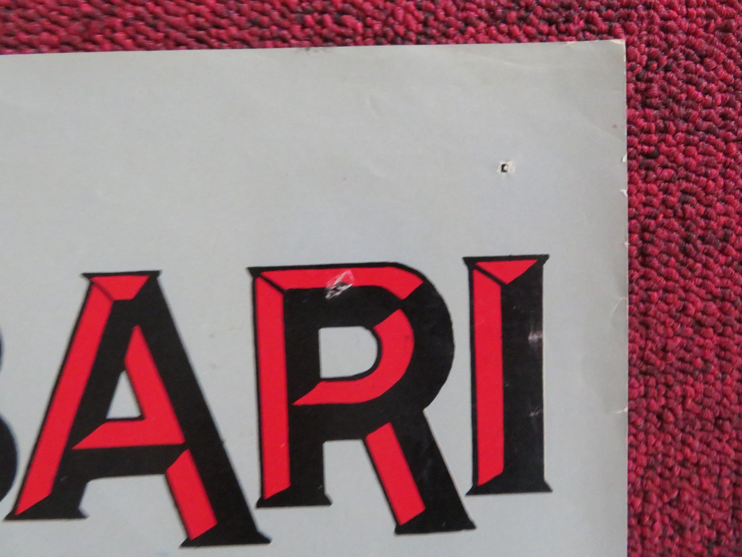 SIGN OF THE PAGAN - B ITALIAN FOTOBUSTA POSTER JACK PALANCE JEFF CHANDLER 1955 Rendezvous Cinema Movie posters