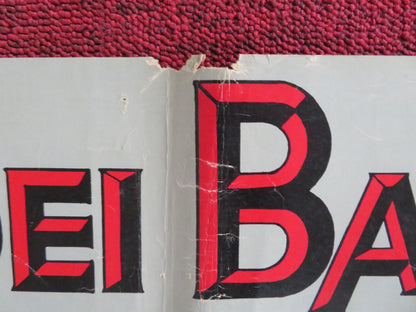 SIGN OF THE PAGAN - C ITALIAN FOTOBUSTA POSTER JACK PALANCE JEFF CHANDLER 1955 Rendezvous Cinema Movie posters