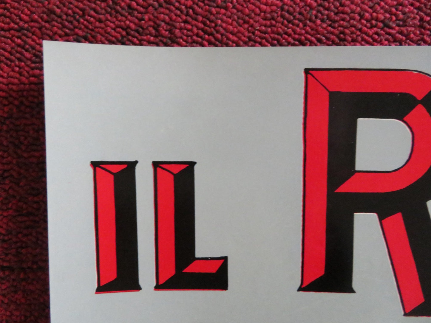 SIGN OF THE PAGAN - D ITALIAN FOTOBUSTA POSTER JACK PALANCE JEFF CHANDLER 1955 Rendezvous Cinema Movie posters