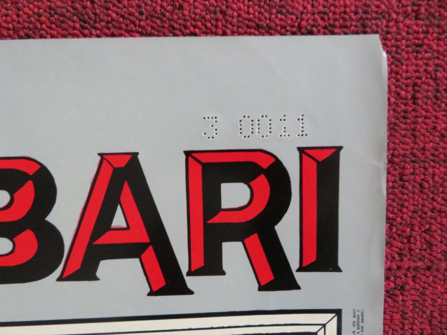 SIGN OF THE PAGAN - D ITALIAN FOTOBUSTA POSTER JACK PALANCE JEFF CHANDLER 1955 Rendezvous Cinema Movie posters