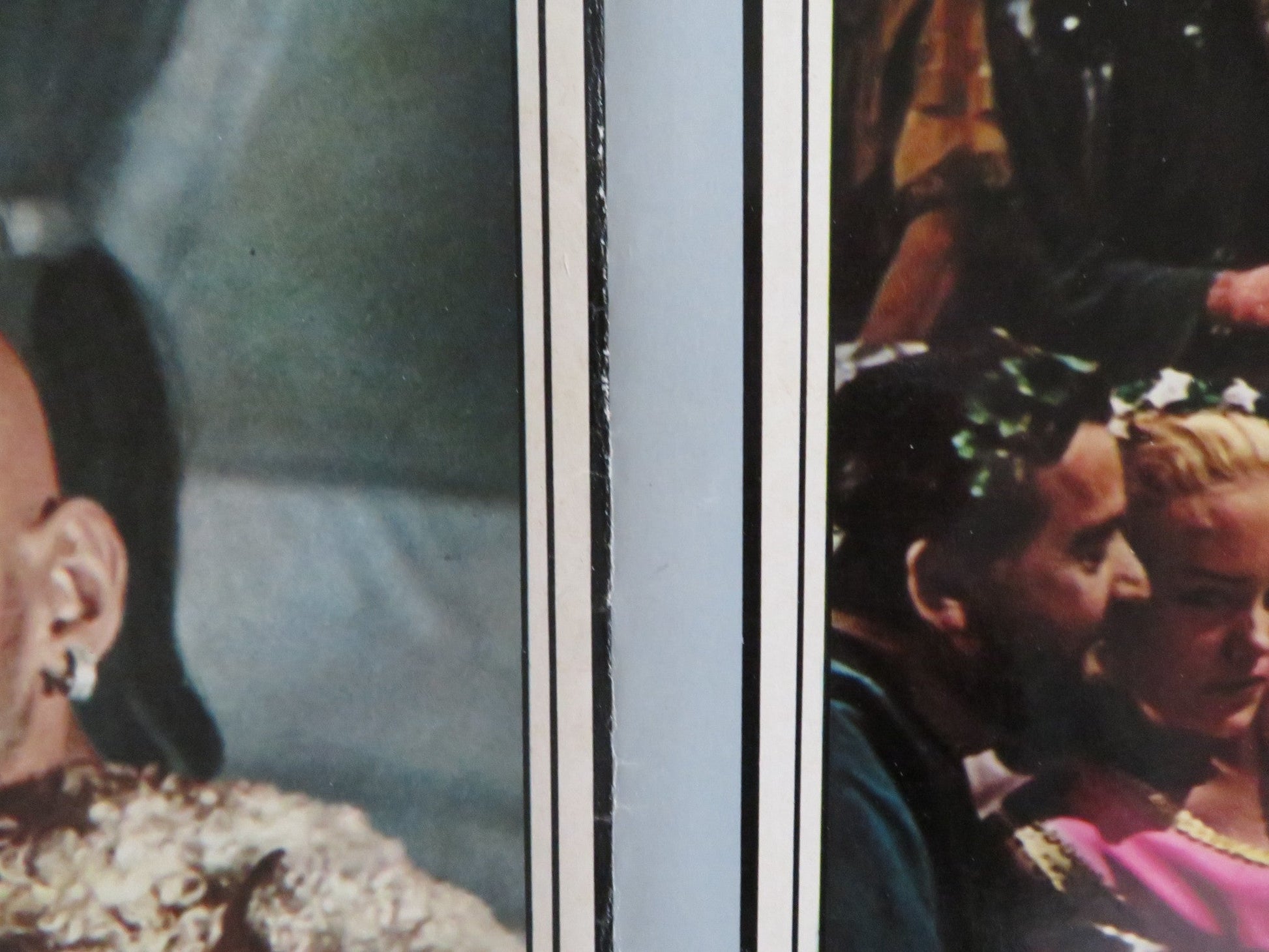 SIGN OF THE PAGAN - D ITALIAN FOTOBUSTA POSTER JACK PALANCE JEFF CHANDLER 1955 Rendezvous Cinema Movie posters