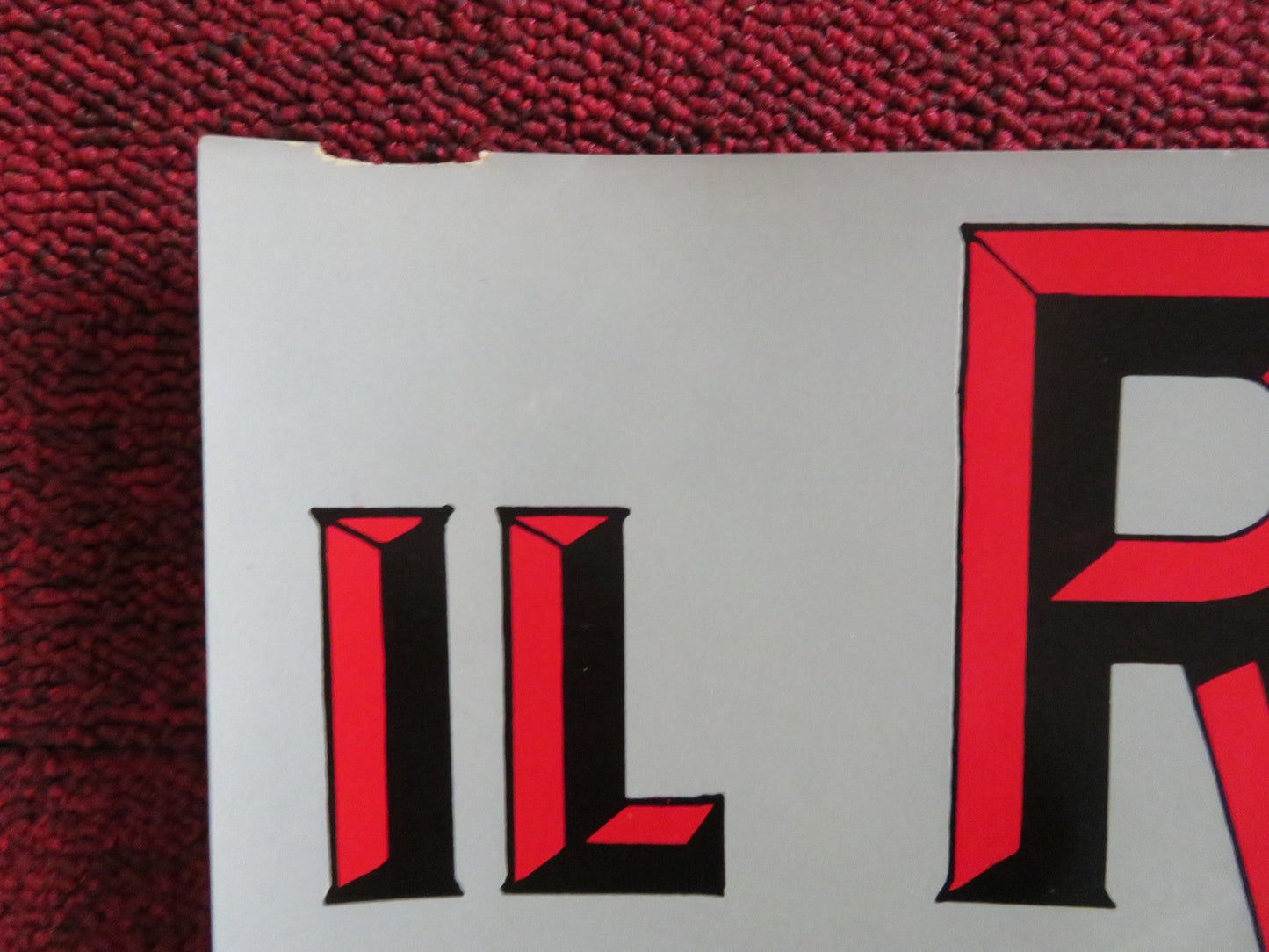 SIGN OF THE PAGAN - E ITALIAN FOTOBUSTA POSTER JACK PALANCE JEFF CHANDLER 1955 Rendezvous Cinema Movie posters