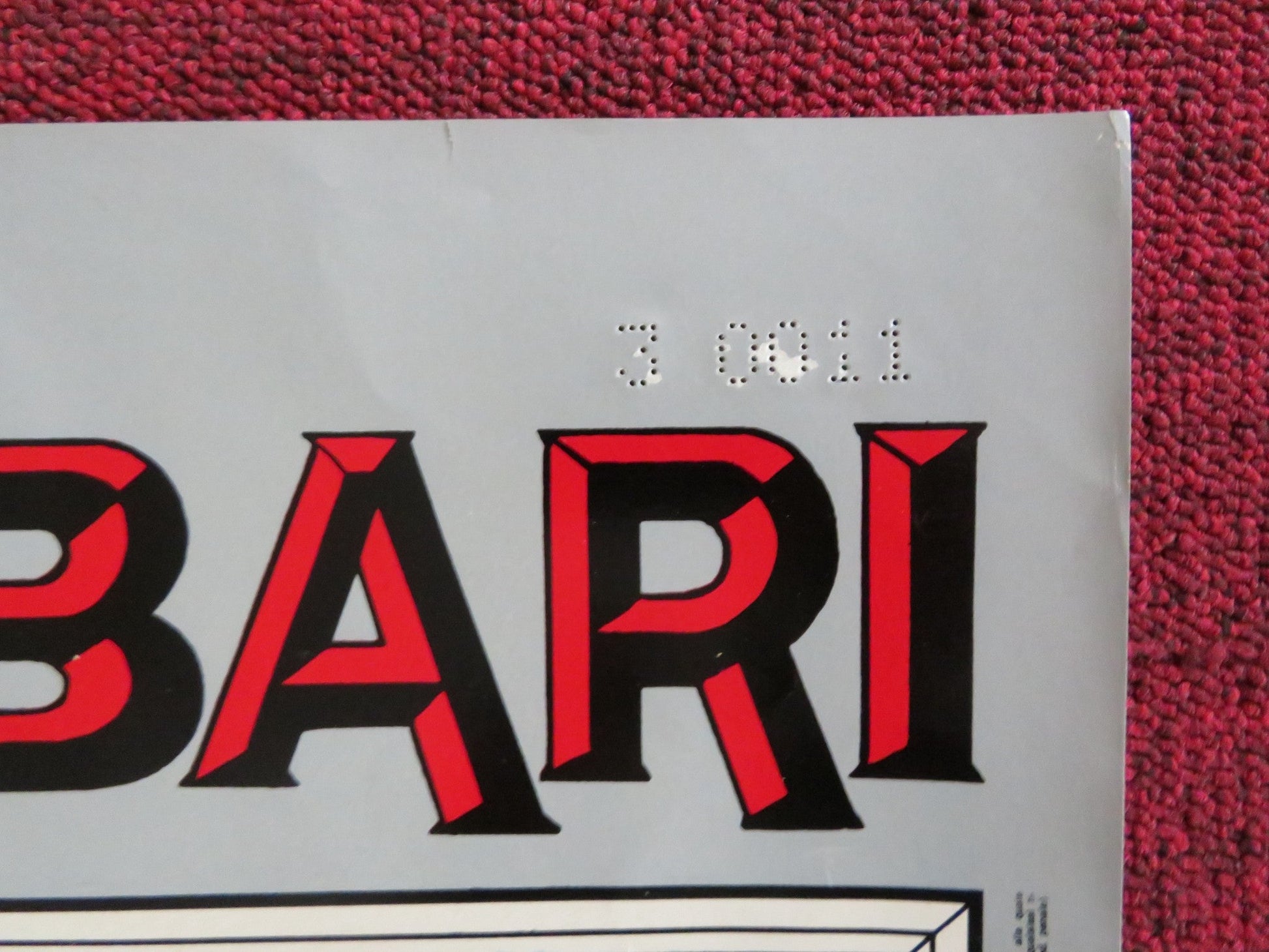 SIGN OF THE PAGAN - E ITALIAN FOTOBUSTA POSTER JACK PALANCE JEFF CHANDLER 1955 Rendezvous Cinema Movie posters